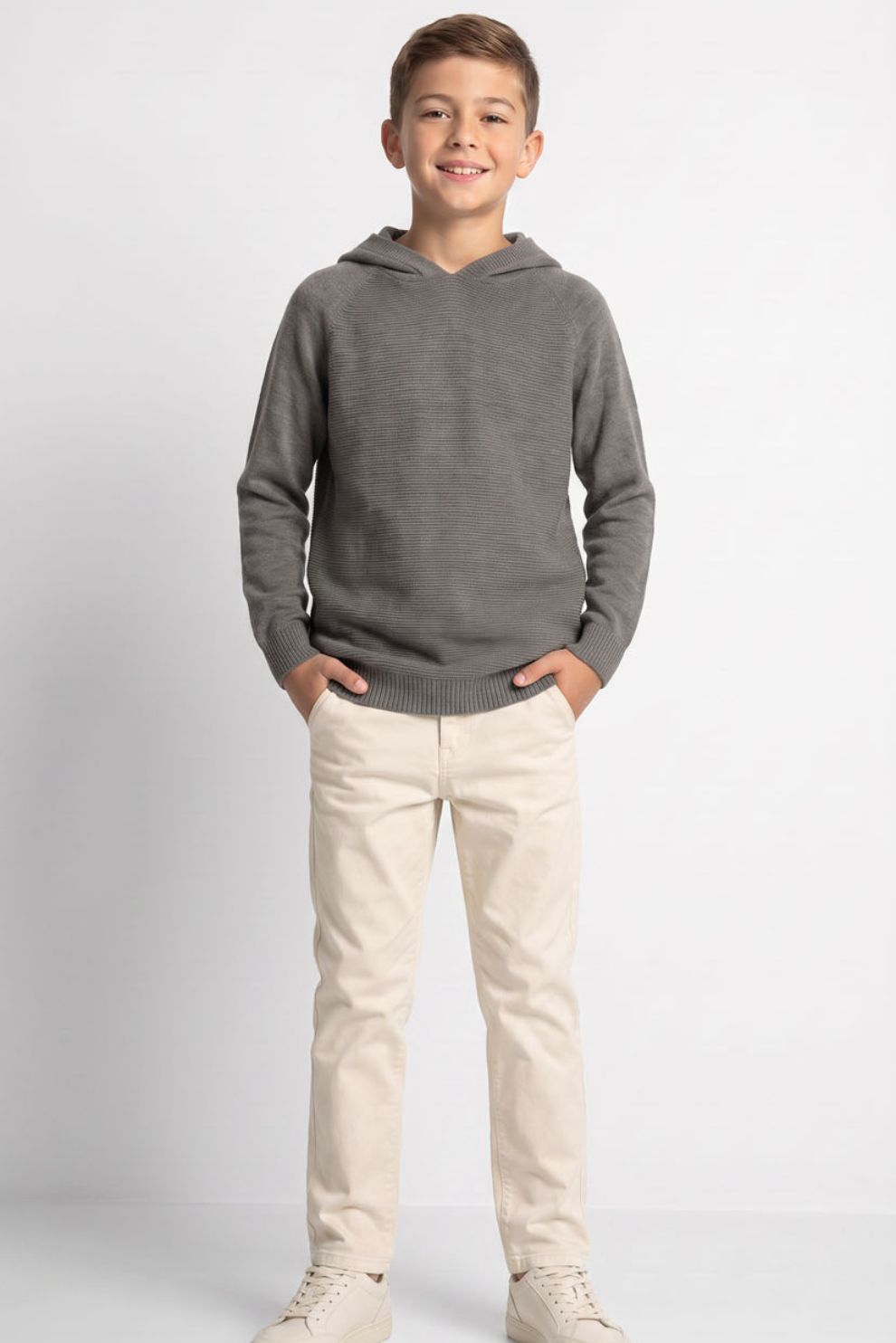 Cashmere, Possum & Silk Teen Hoodie
