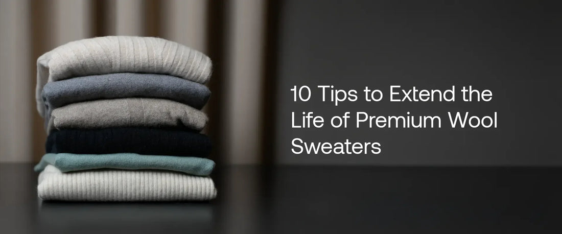 10 Tips to Extend the Life of Premium Wool Sweaters