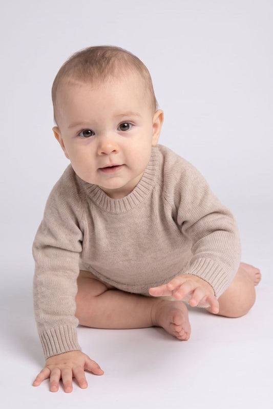 ZQ Merino & Bactrian Camel Baby Jumper