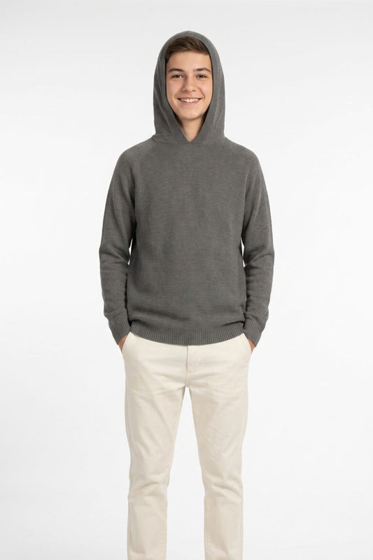 Cashmere, Possum & Silk Teen Hoodie