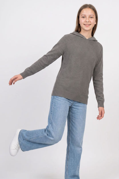 Cashmere, Possum & Silk Teen Hoodie