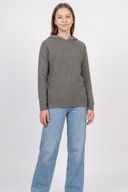 Cashmere, Possum & Silk Teen Hoodie