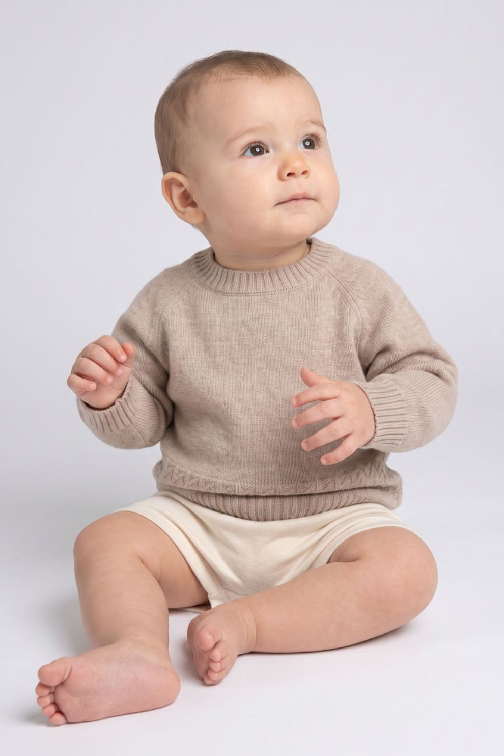 ZQ Merino & Bactrian Camel Baby Jumper