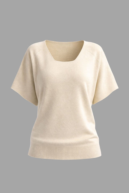 Ivory Drape Top