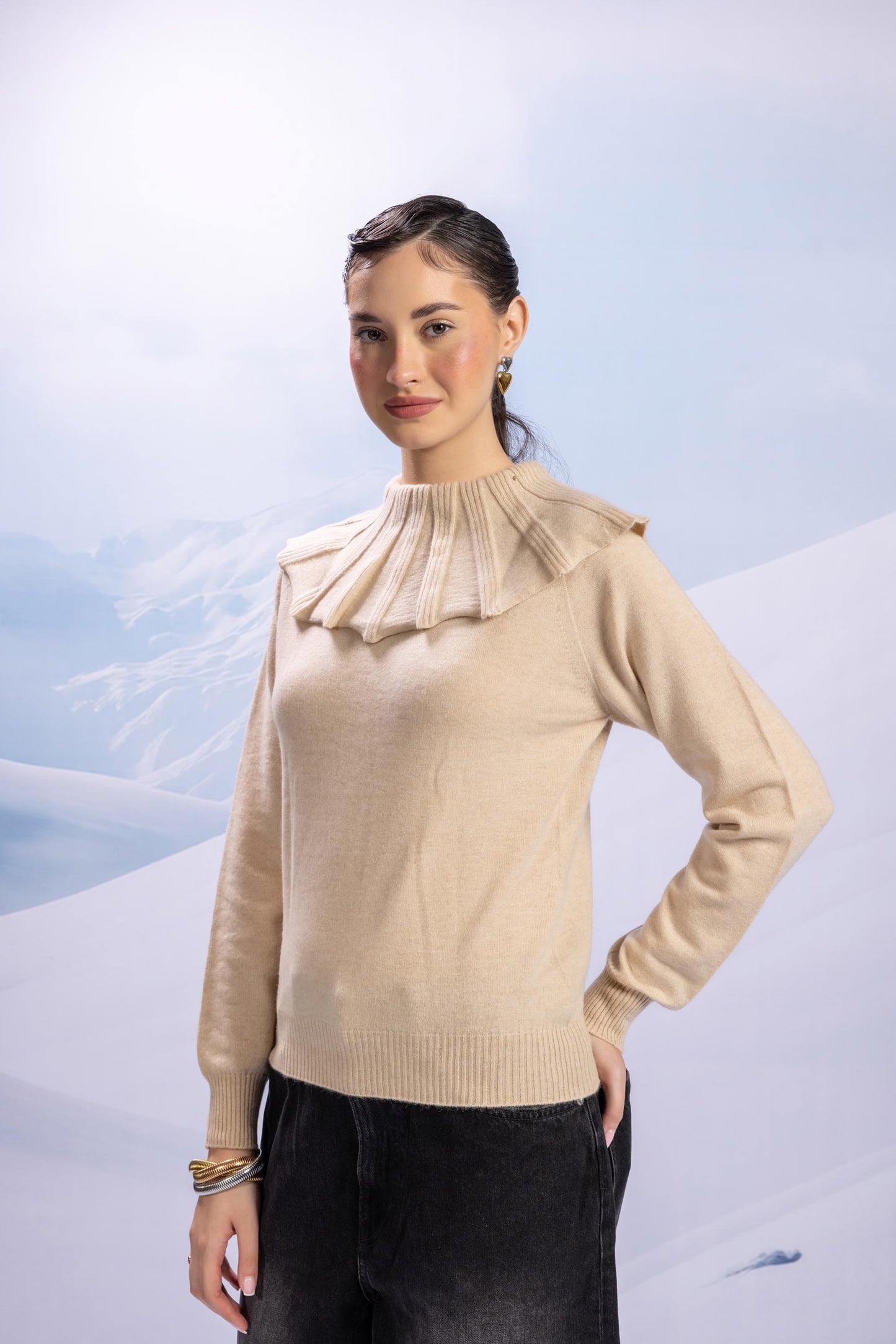 Camel Merino Harmony Cream