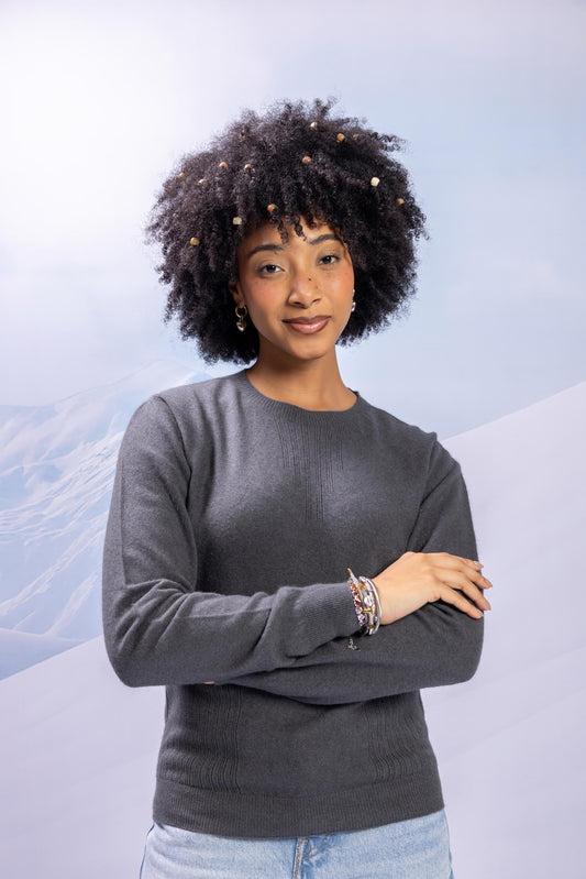 Grey Haven Crew Gray