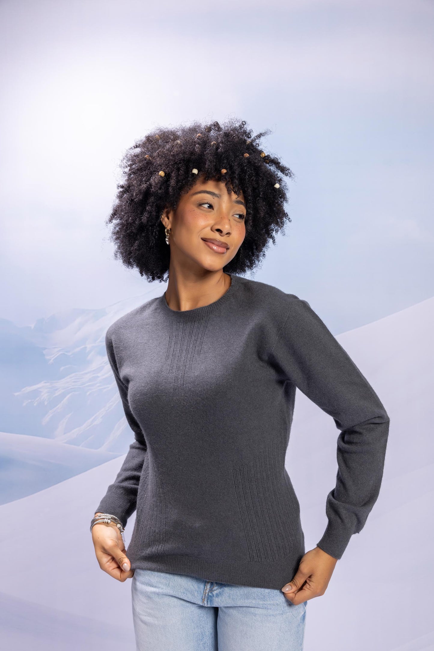 Grey Haven Crew Gray