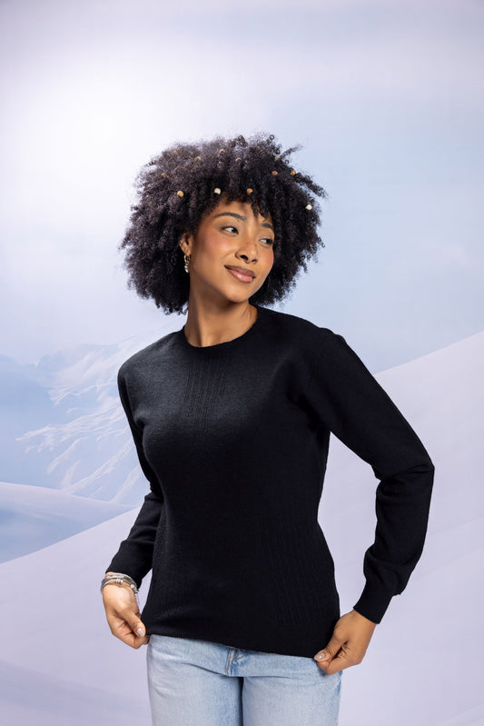 Grey Haven Crew Black