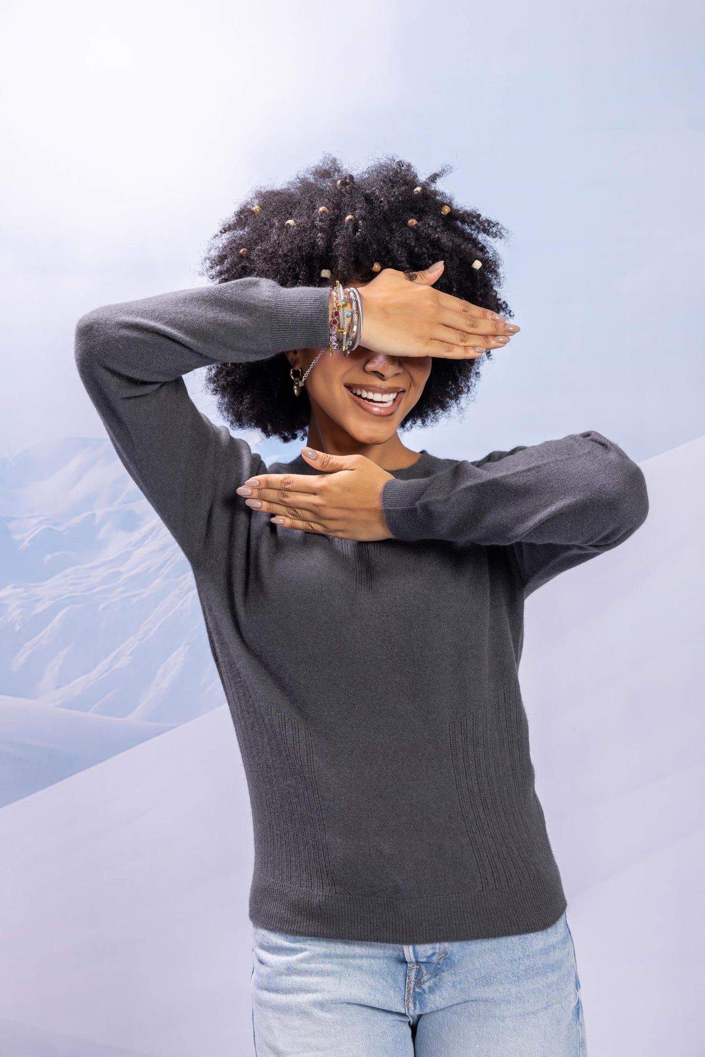 Grey Haven Crew Gray