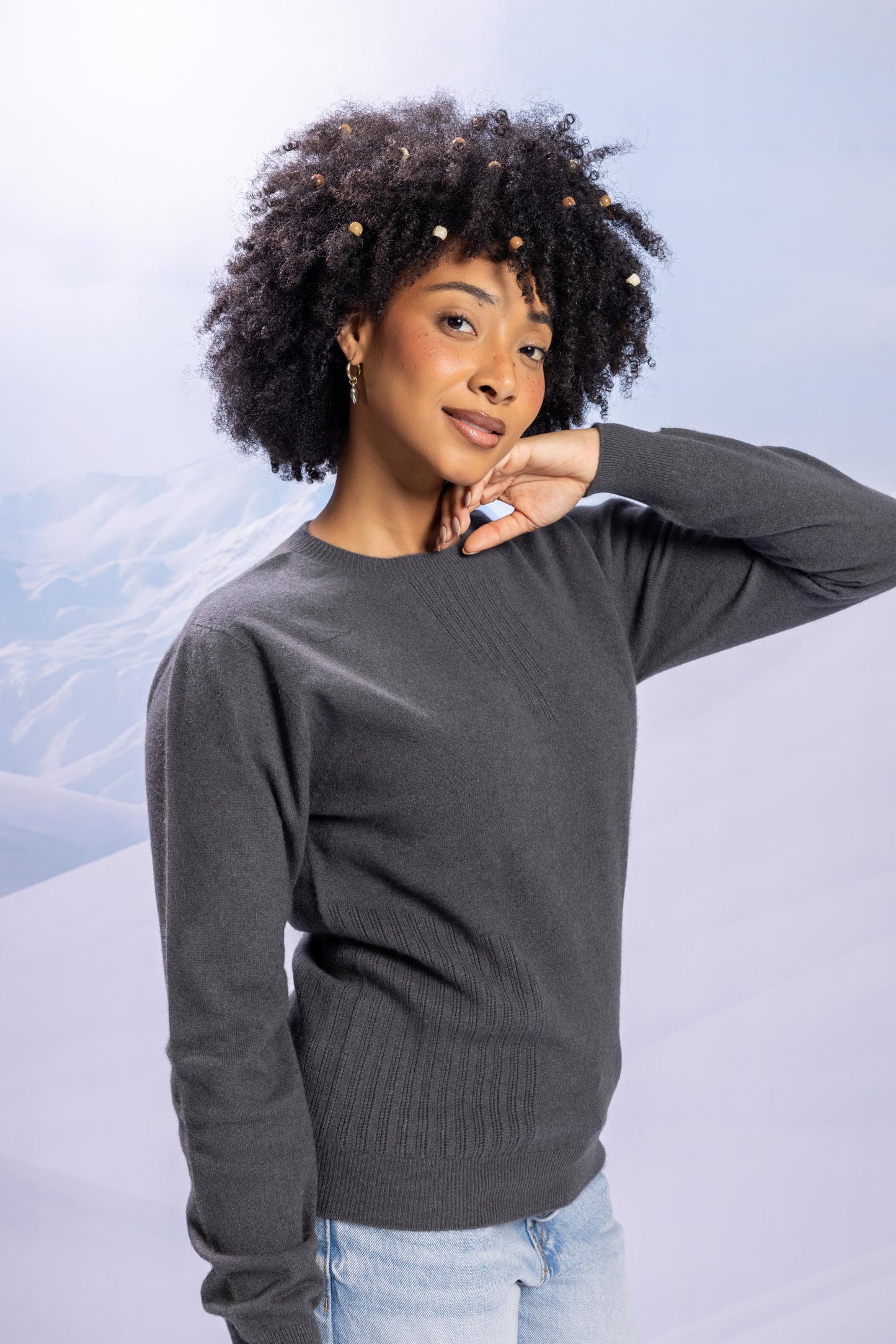 Grey Haven Crew Gray