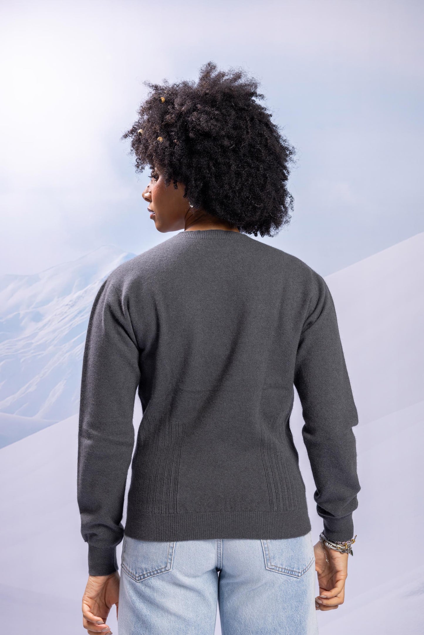 Grey Haven Crew Gray