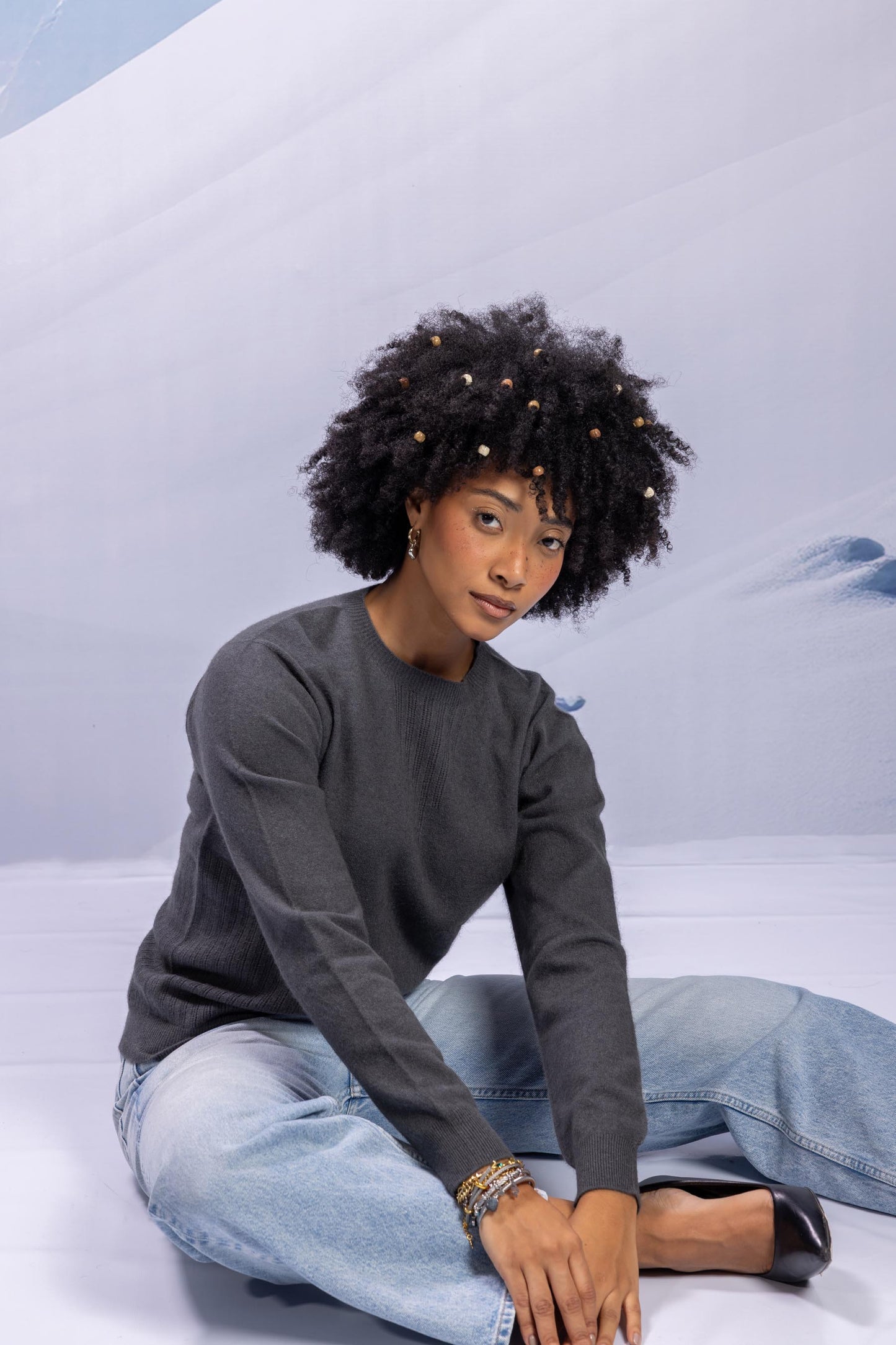 Grey Haven Crew Gray